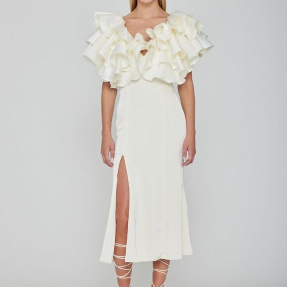 ROTATE Birger Christensen ! Bridal capsule carmen dress (EU/38) - Picture 1 of 13